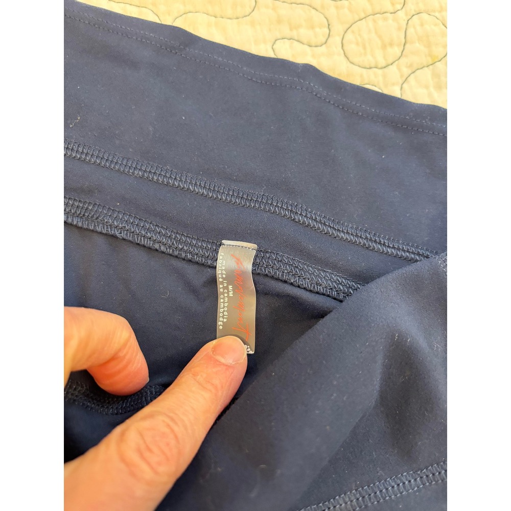 Free People Movement Midnight Navy Colorblock Jogger Pants Size Medium - Picture 7 of 8